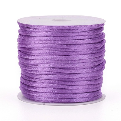 Nylon Satin Rattail Cords NWIR-L006-2mm-07-1