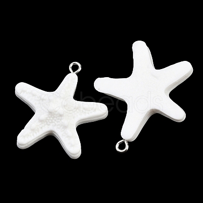 Opaque Resin Pendants RE-CBAF00C-05P-1