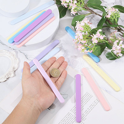 14Pcs 7 Colors Silicone Stirrers Rods DIY-CA0008-13-1