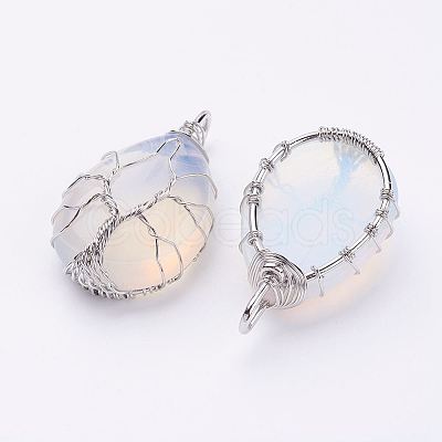 Opalite Pendants X-G-P269-07-P-1