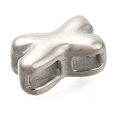 304 Stainless Steel Slide Charms STAS-B075-37P-X-1