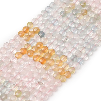 Gradient Natural Morganite Beads Strands GG-CBA9631-D10-01-1