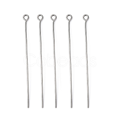 Non-Tarnish 304 Stainless Steel Eye Pin LS-X-STAS-R045-50mm-1