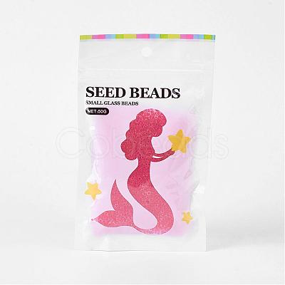 11/0 FGB Grade A Transparent Glass Seed Beads X-SEED-N001-D-205-1