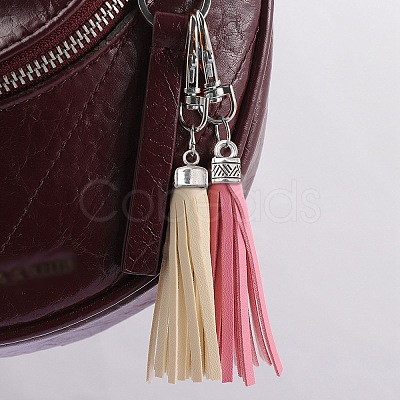 120Pcs 6 Styles Tibetan Style Alloy Cord Ends TIBE-CJ0001-29-1