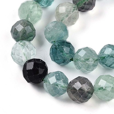 Natural Fluorite Beads Strands G-T140-19C-1