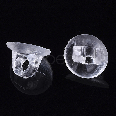 Transparent AS Plastic Charm Base Settings FIND-T064-006A-01-1