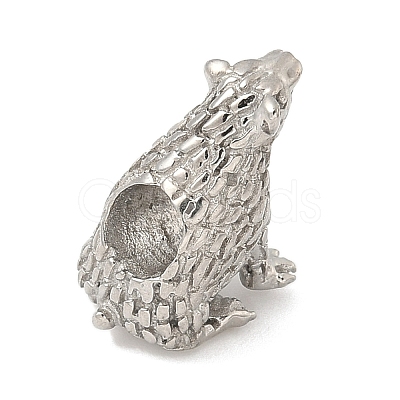304 Stainless Steel European Beads STAS-S183-04E-P-1