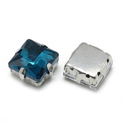 Sew on Rhinestone RGLA-T037-8x8mm-15-1