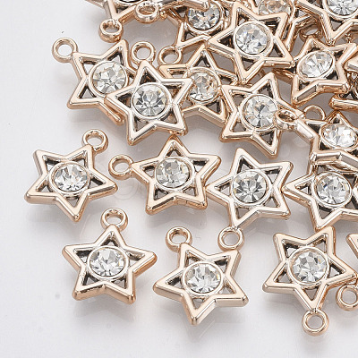 UV Plating ABS Plastic Pendants KY-N007-33-1