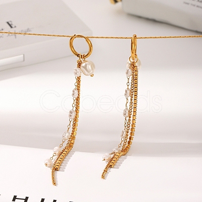 304 Stainless Steel Pave Clear Cubic Zirconia Hoop Earrings WG6C0B9-01-1
