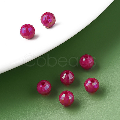 Opaque Acrylic Beads MACR-S371-135-I02-1