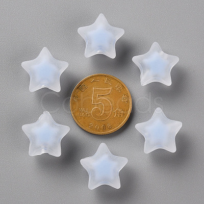 Transparent Acrylic Beads X-TACR-S152-02C-SS2113-1