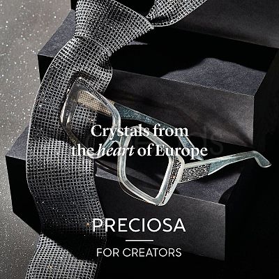 Preciosa® MAXIMA Crystal No Hotfix Flatback Stones Y-PRC-NSS6-10020-200-1