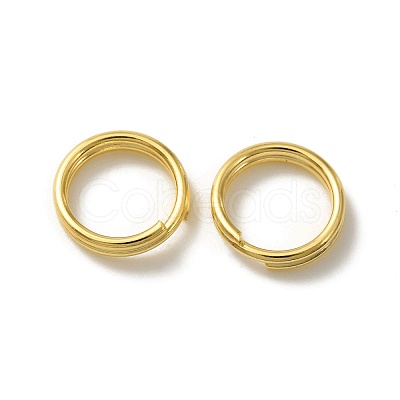 Brass Split Rings KK-O143-28G-1