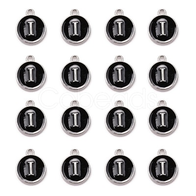 Platinum Plated Alloy Charms ENAM-S118-02I-P-1