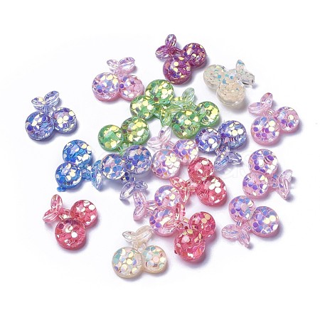 Resin Cabochons RESI-F017-26-1