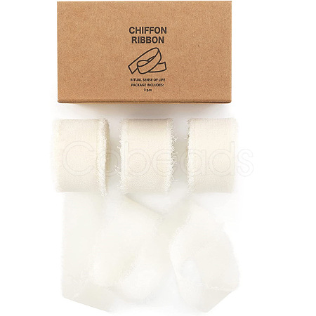 Polyester Chiffon Ribbon HULI-PW0002-054B-1