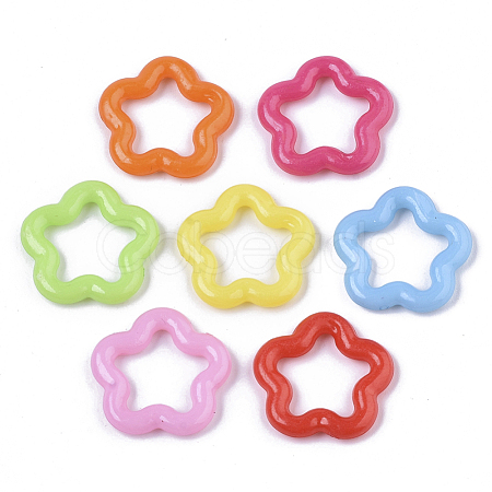 Opaque AS Plastic Linking Rings MACR-T039-017-1