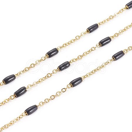 Ion Plating(IP) 304 Stainless Steel Cable Chains CHS-G006-G03-1