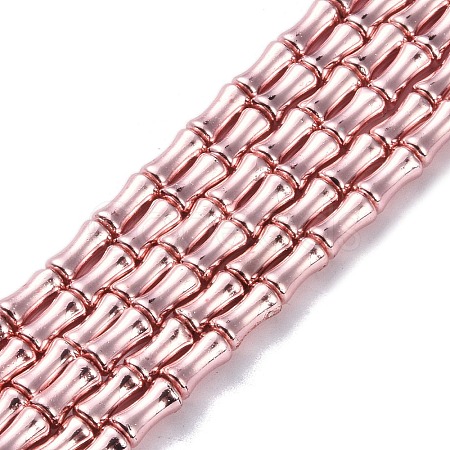 Electroplate Glass Beads Strands EGLA-Q128-13D-1
