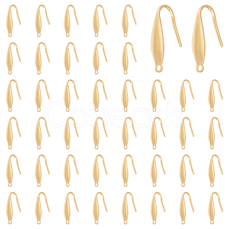 50Pcs 316 Stainless Steel Earring Hooks STAS-UN0058-85-1