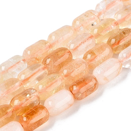 Natural Citrine Beads Strands G-G980-40-1