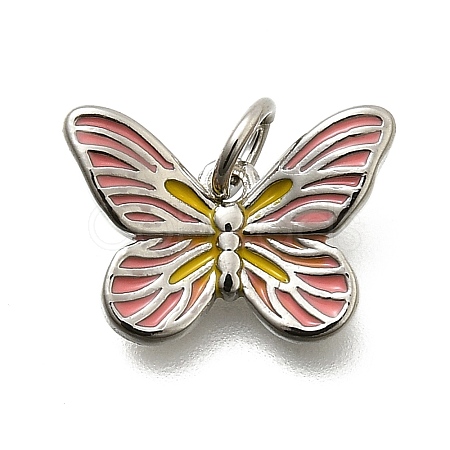 Brass Enamel Charms KK-Z093-07P-02-1
