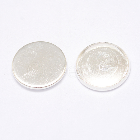 Brass Cabochon Settings LS-X-KK-18MM-S-1