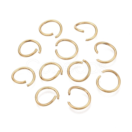 304 Stainless Steel Open Jump Rings STAS-Q113-12x1.2mm-02G-1