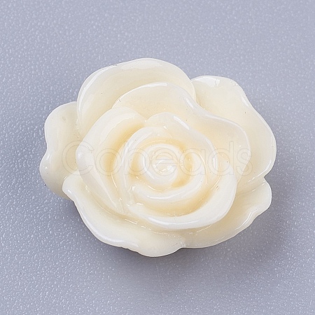 Resin Cabochons RB776Y-3-1