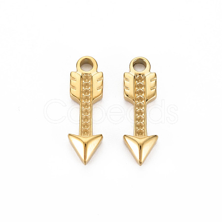 Ion Plating(IP) 304 Stainless Steel Pendant Rhinestone Settings STAS-N097-117LG-NR-1