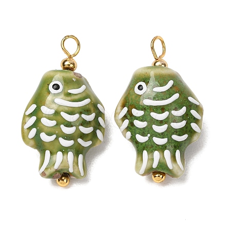 Handmade Porcelain Pendants PR-CBAC347-04D-1
