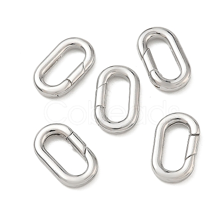 SHEGRACE Brass Spring Gate Rings XGRQ7M188-982P-1