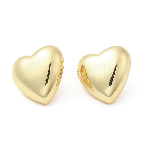 Rack Plating Brass Stud Earrings EJEW-F324-02G-1