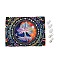 UV Reactive Blacklight Tapestry, Polyester Decorative Wall Tapestry, for Home Decoration, Rectangle, Tree of Life Pattern, 950x750x0.5mm