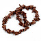 Unisex Chip Synthetic Goldstone Beaded Stretch Bracelets, Inner Diameter: 1-3/4~2 inch(4.5~5cm)