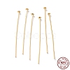 925 Sterling Silver Flat Head Pins STER-M117-03B-G-1