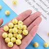 Opaque Acrylic Beads TACR-S154-10F-08-2