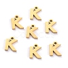 304 Stainless Steel Pendants STAS-F267-10K-G-1
