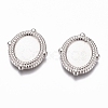 Non-Tarnish 304 Stainless Steel Cabochon Settings STAS-G218-16P-1