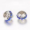 Rhinestone European Beads X-RB-R047-M-3