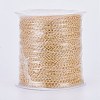 Brass Twisted Chains CHC-Q001-02G-6
