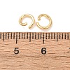 Brass Open Jump Rings KK-G604-08G-02-4