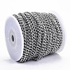 Tarnish Resistant 304 Stainless Steel Curb Chains CHS-N001-07P-3