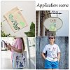 10Pcs 10 Styles PP Plastic Hollow Out Drawing Painting Stencils Templates DIY-GF0007-35-5