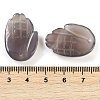 Natural Grey Agate Pendants G-K359-03L-3