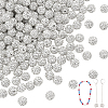 200Pcs Pave Disco Ball Beads RB-PH0001-41E-1