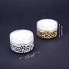 Spray Painted Natural Wood Beads WOOD-NB0001-18-5