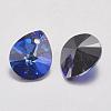 Faceted K9 Glass Rhinestone Charms RGLA-F053-C-001BB-2